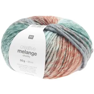 Pelote de laine à tricoter CREATIVE MELANGE CHUNKY -(...) - 78 Morning light