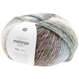 Pelote de laine à tricoter CREATIVE MELANGE CHUNKY - 79 Winter forest ...
