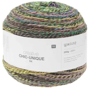 Pelote de laine à tricoter Creative Chic Unique DK - 200GR - 014 Multi...