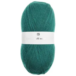 Fil de laine à tricoter Creative Soft Wool Aran - 100GR - 36 Algue - 3...