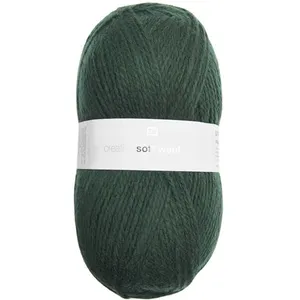 Fil de laine à tricoter Creative Soft Wool Aran - 100GR - 37 Vert Sapi...