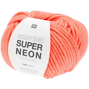 Rico Design Essentials Super Neon Super Chunky - 100g Fil Épais pour A...