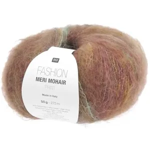 Pelote de laine et mohair FASHION MERI MOHAIR PRINT - Douceur luxueuse...