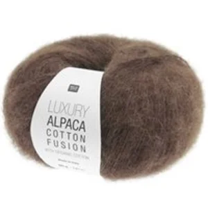 Coton bio à Tricoter & alpaga Luxury Alpaca Cotton Fusion - - La renco... pas cher