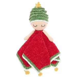 Kit Ricorumi Baby Blankies ¿ Lutin de Noël - Couverture doudou à croch...