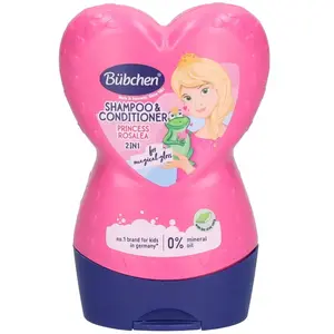 Bübchen Kids 2en1 Shampooing et après-shampooing Princesse Rosalea pas cher