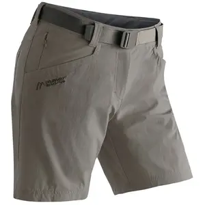 Maier Sports - Lulaka Short - Short randonnée femme Teak / Black - 48 pas cher