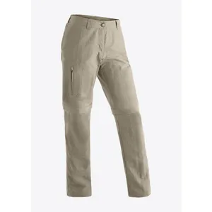 Maier Sports - Women's Nicole - Pantalon convertible taille 44 - Regular, beige