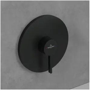Mitigeur mécanique encastré VILLEROY ET BOCH Dawn Matt Black pas cher