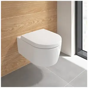 Villeroy & Boch Embrace Abattant WC, 8M57S1RW, pas cher