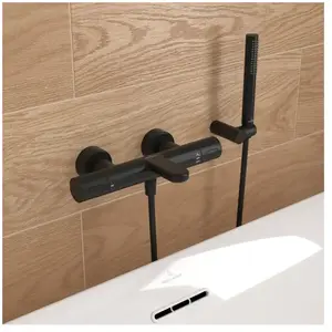 Villeroy & Boch Embrace Thermostat en applique, pour 2 sorties, TVT108004000K5, pas cher