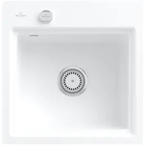 Villeroy & Boch Subway Style 50 S Flat Évier de cuisine, 335A2FKGHL3, pas cher