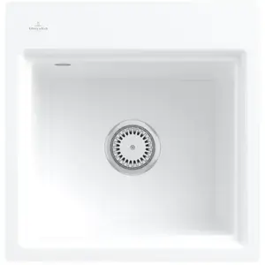 Villeroy & Boch Subway Style 50 S Flat Évier de cuisine, 335A1FKGHL3, pas cher