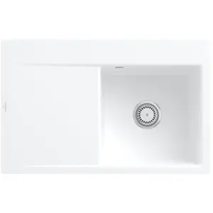 Villeroy & Boch Subway Style 45 Flat Évier de cuisine, 33471FRWHL23, pas cher