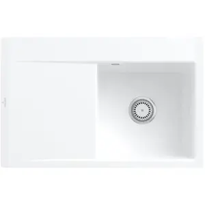 Villeroy & Boch Subway Style 45 Flat Évier de cuisine, 33471FR1HL3, pas cher