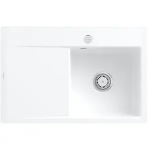 Villeroy & Boch Subway Style 45 Flat Évier de cuisine, 33472FRWHL13, pas cher