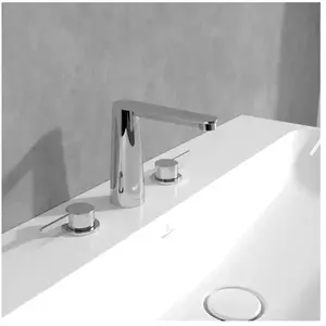 Mitigeur lavabo 3 trous VILLEROY ET BOCH Conum sans tirette ChromeVendu pardarty