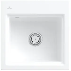 Villeroy & Boch Subway Style 50 S Évier de cuisine, 335501RWHL3, pas cher