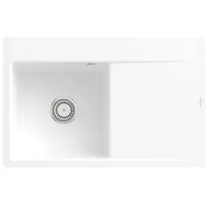 Villeroy & Boch Subway Style 45 Flat Évier de cuisine, 33481FKGHL23, pas cher