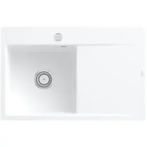 Villeroy & Boch Subway Style 45 Flat Évier de cuisine, 33482FRWHL23, pas cher