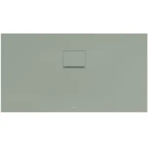 Villeroy & Boch Squaro Infinity Receveur de douche rectangulaire à encastrer à fleur du sol, UDQ1370SQI2IV-R8,