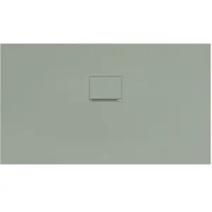 Villeroy & Boch Squaro Infinity Receveur de douche rectangulaire à encastrer à fleur du sol, UDQ1375SQI2IV-R8,
