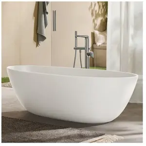 Villeroy & Boch Antao Baignoire en îlot, ovale, UBQ170TAO7V-RW,