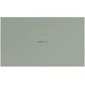 Villeroy & Boch Squaro Infinity Receveur de douche rectangulaire à encastrer à fleur du sol, UDQ1710SQI2IV-R8,