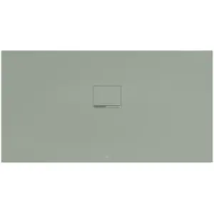 Villeroy & Boch Squaro Infinity Receveur de douche rectangulaire à encastrer à fleur du sol, UDQ1580SQI2IV-R8,