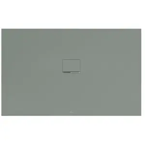 Villeroy & Boch Squaro Infinity Receveur de douche rectangulaire à encastrer à fleur du sol, UDQ1610SQI2IV-R8,
