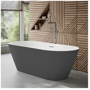 Villeroy & Boch Embrace Baignoire en îlot, ovale, UBA170EMB9PD1SV-RW, pas cher