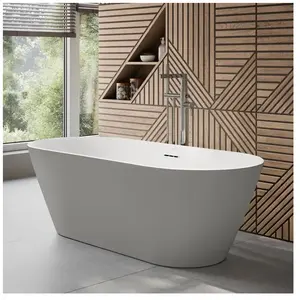 Villeroy & Boch Embrace Baignoire en îlot, ovale, UBA170EMB9PD3SV-RW, pas cher