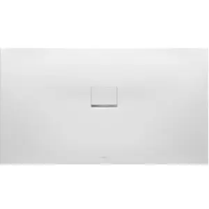 Villeroy & Boch Squaro Infinity Receveur de douche rectangulaire à encastrer à fleur du sol, UDQ1610SQI2IV-AL, pas cher