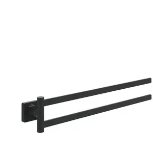Villeroy & Boch Elements Striking Barre porte-serviette de toilette, TVA152025000K5,