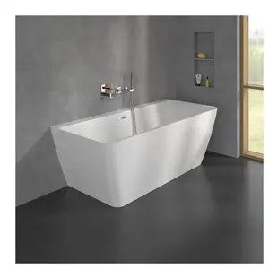 Villeroy & Boch Subway 3.0 Baignoire semi-îlot avec tablier, UBQ180SBW9CS00V-RW, pas cher