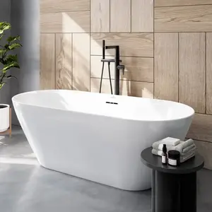 Villeroy & Boch Embrace Baignoire en îlot, ovale, UBA160EMB9PD00V-01, pas cher