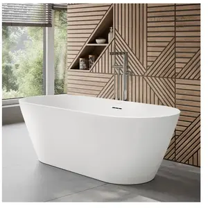 Villeroy & Boch Embrace Baignoire en îlot, ovale, UBA160EMB9PT00V-RW, pas cher