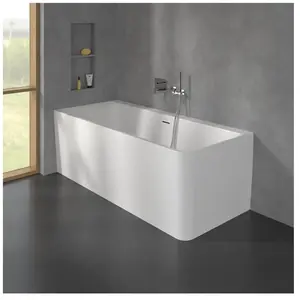 Villeroy & Boch Subway 3.0 Baignoire d’angle avec tablier, UBQ180SBW9CL00V-RW, pas cher