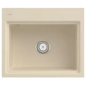 Villeroy & Boch Subway Style 60 S Flat Évier de cuisine, 33661FFUHL14, pas cher