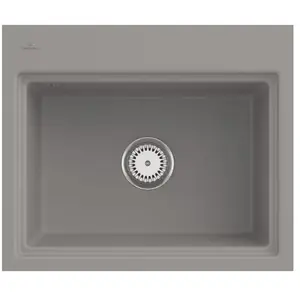 Villeroy & Boch Subway Style 60 S Flat Évier de cuisine, 33661FKDHL3, pas cher