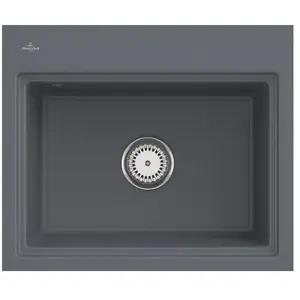 Villeroy & Boch Subway Style 60 S Flat Évier de cuisine, 33661FI4HL134, pas cher