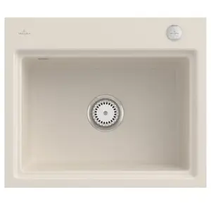 Villeroy & Boch Subway Style 60 S Flat Évier de cuisine, 33662FKRHL34, pas cher