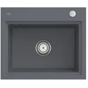 Villeroy & Boch Subway Style 60 S Flat Évier de cuisine, 33662FI4HL14, pas cher