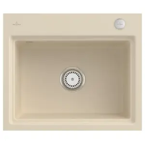 Villeroy & Boch Subway Style 60 S Flat Évier de cuisine, 33662FFUHL123, pas cher