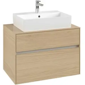 Villeroy & Boch Collaro Meuble sous-vasque, 2 tiroirs, C12400VJ, pas cher