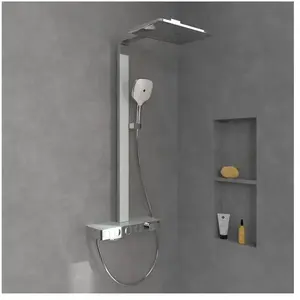 Villeroy & Boch Infinity Showers Colonne de douche avec mitigeur therm...