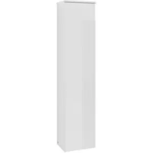 V&B H-S avec structure frontale, battue gauche Antao 41,4x172x28,7cm, laque WBP, blanc brillant