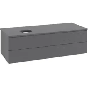 V&B Meuble sous lavabo avec structure de façade Antao 120x36x50cm, WBP...
