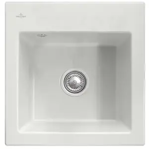 Villeroy & Boch Subway 50 S Évier de cuisine, 331501SMHL1, pas cher