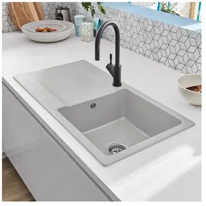 Villeroy & Boch Siluet 60 Évier de cuisine, 333601SMHL1, pas cher